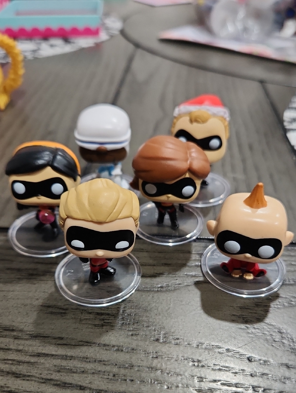 Disney Incredibles Mini Funkos Set